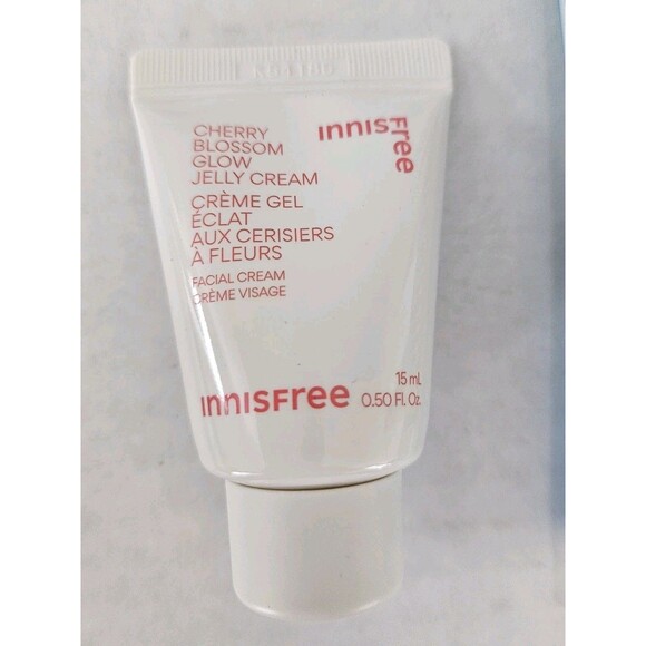 Cosmetic Bag & Lot Of 3 Products Innisfree, Ren, & Nelson Glow Eye Mask Sealed - Picture 3 of 12